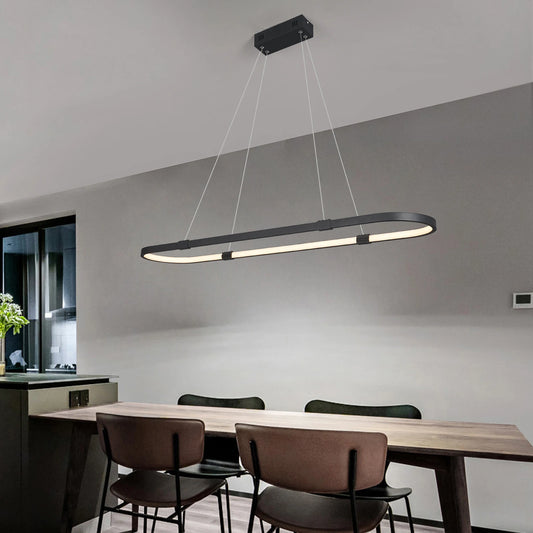 Moderne Dimbare LED Hanglamp – Design Plafondlamp – Voor Eetkamer, Keuken & Slaapkamer
