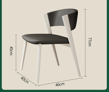 Nordic Design Eetkamerstoel – Vintage & Ergonomisch | Minimalistische Stoel voor Woonkamer & Eetkamer