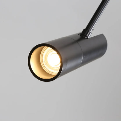 Nordic Minimalistische Hanglamp – Verstelbare Zwarte LED Plafondlamp – Voor Slaapkamer, Restaurant & Bar