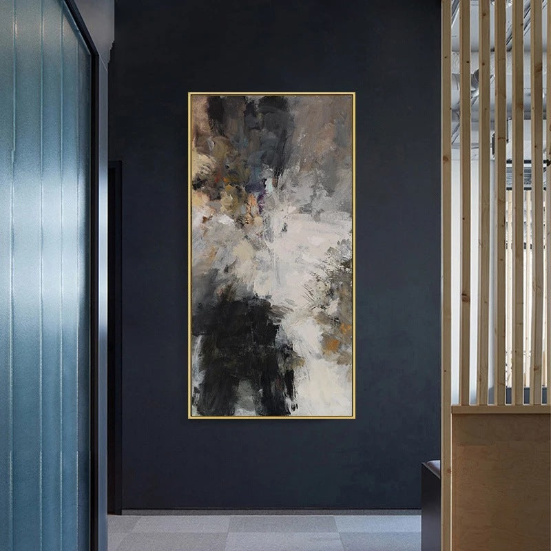 Nordicz Målning abstracte wanddecoratie 55 x 110 cm - Design Meubelz