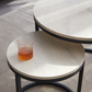 Nordicz ronde salontafel set - Design Meubelz