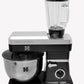Herzberg HG-5065; Mixer/keukenrobot 1200 W (max. 1800 W), 6,5 l zwart - Design Meubelz