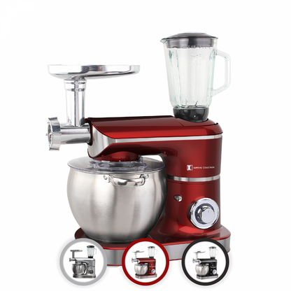 Imperial Collection multifunctionele keukenmixer en grinder grijs - Design Meubelz