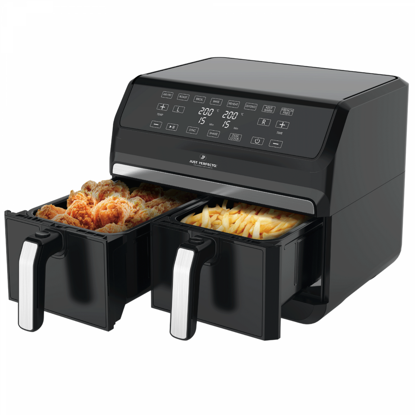 Just Perfecto JL-09: 1700W 8-in-1 Airfryer XXL - 8L - Design Meubelz