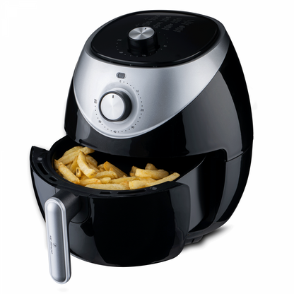 Just Perfecto JL-21: 1400W heteluchtfriteuse met knopbediening - 3,2L - Design Meubelz