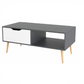 Nordicz Trä tv-meubel/salontafel met 1 lade 100 cm - Design Meubelz