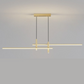 Nordicz Ljus led hanglamp 120 cm goud - Design Meubelz