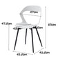 Nordicz Design eetkamerstoelen set 4 stuks - Design Meubelz