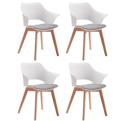 Nordicz unieke design eetkamerstoelen set 4 stuks - Design Meubelz