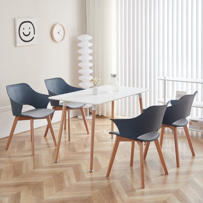 Nordicz unieke design eetkamerstoelen set 4 stuks - Design Meubelz