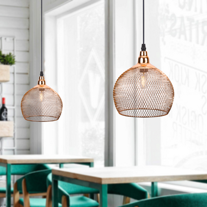 Nordicz kooi hanglamp koper - Design Meubelz