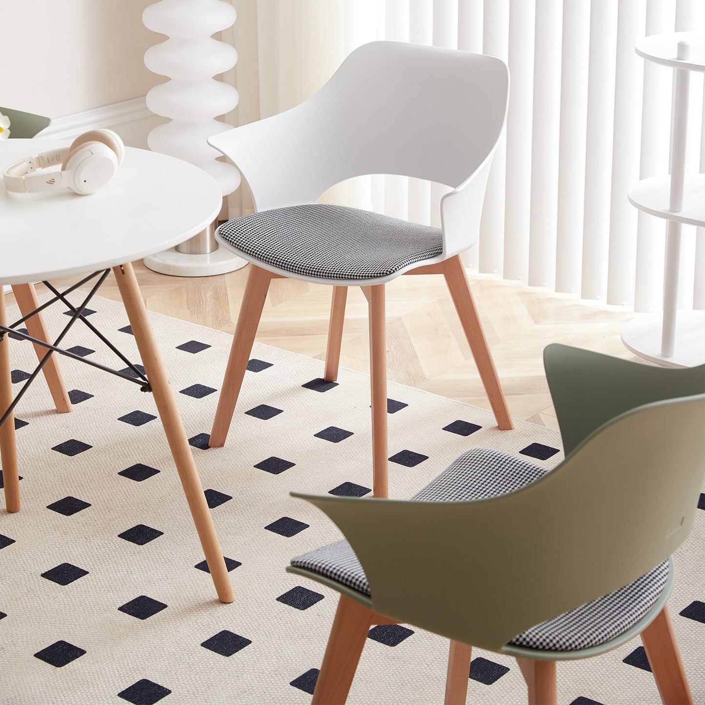 Nordicz unieke design eetkamerstoelen set 4 stuks - Design Meubelz