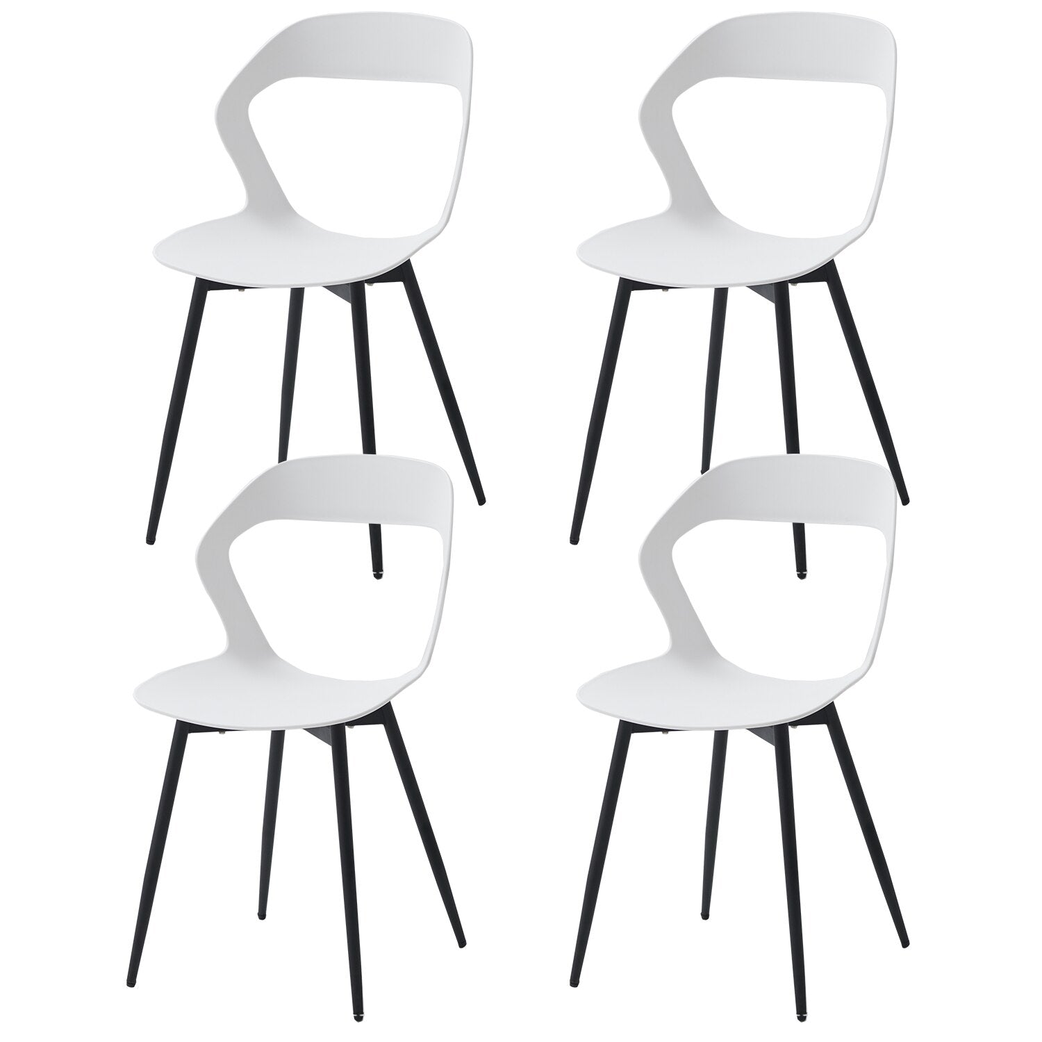 Nordicz Design eetkamerstoelen set 4 stuks - Design Meubelz