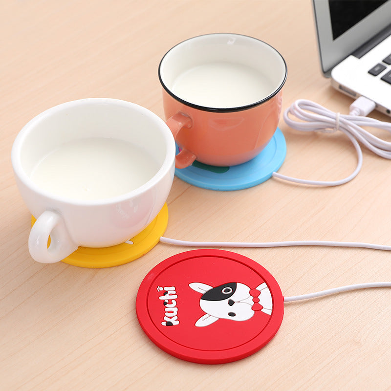 Koffiekop verwarmer via USB met cartoons - Design Meubelz